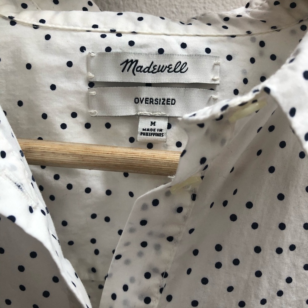 Madewell Oversized Button Down shirt